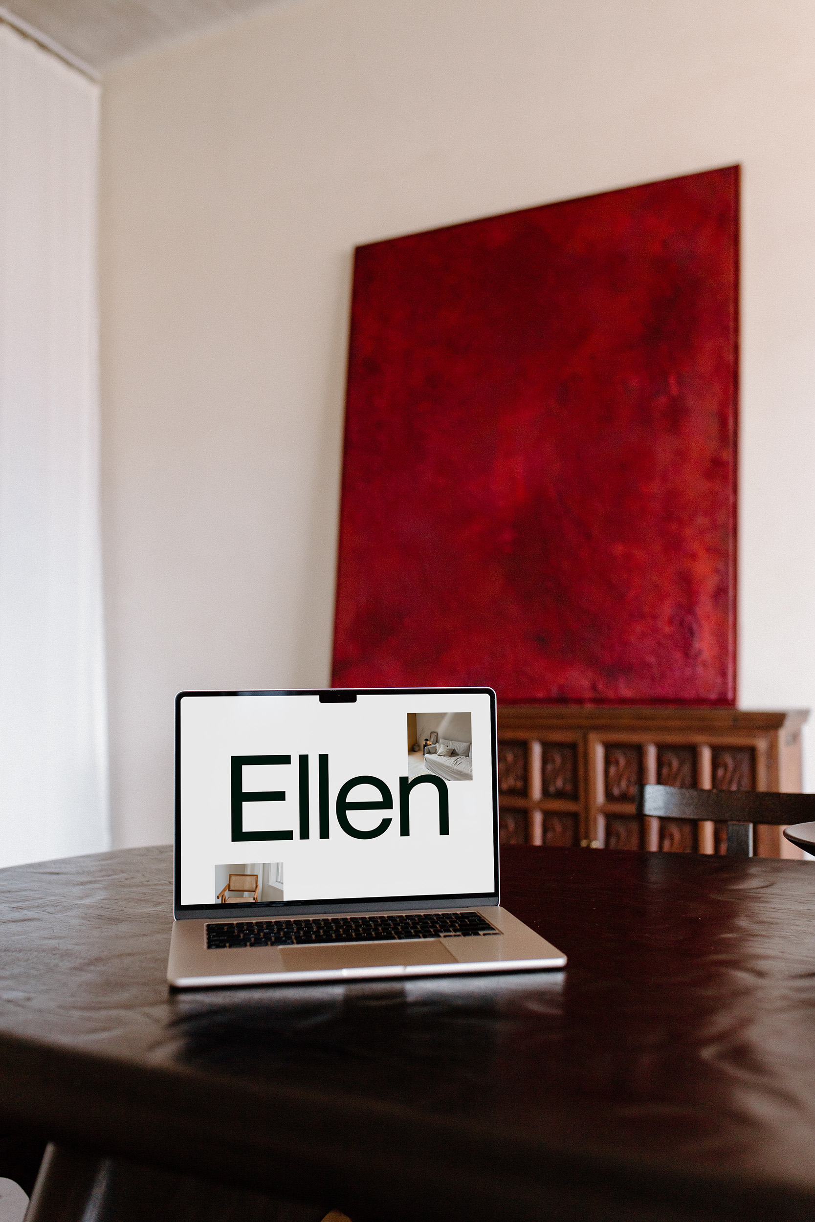 Ellen Laptop Mockup - 1 - Web Designer Library